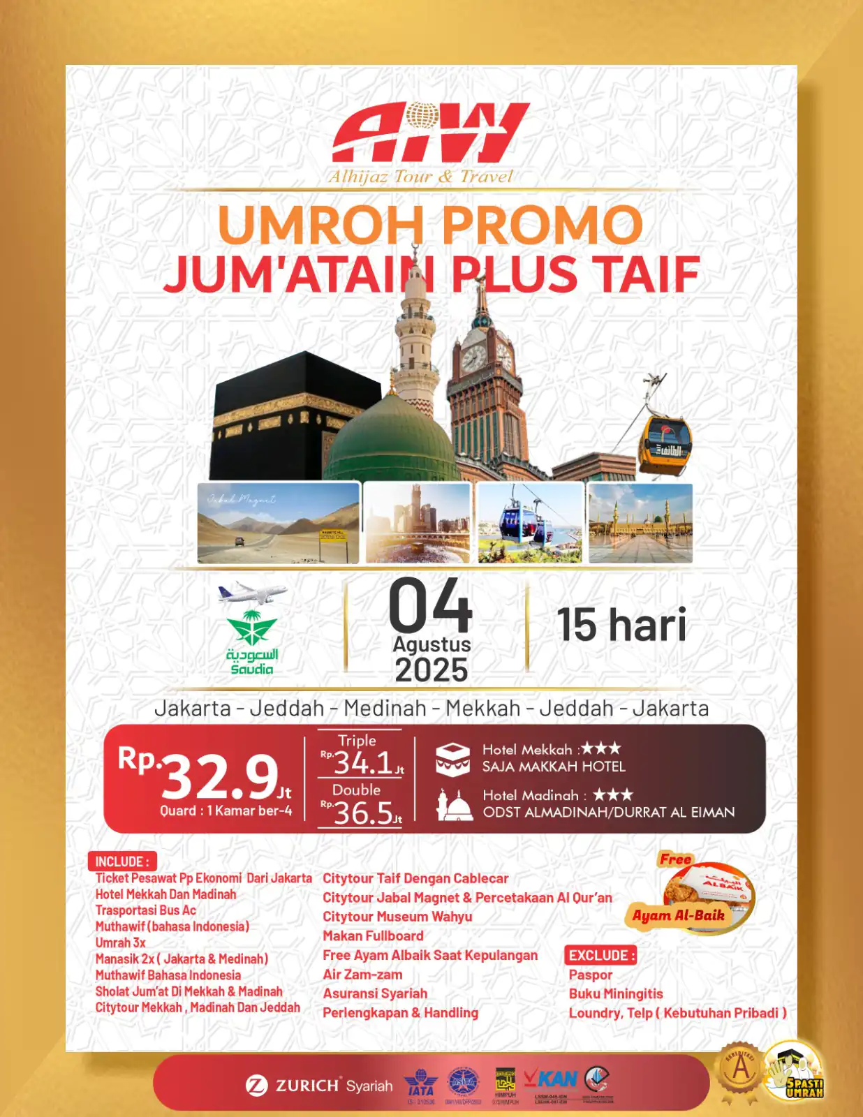 PROMO JUM'ATAIN 15HR 