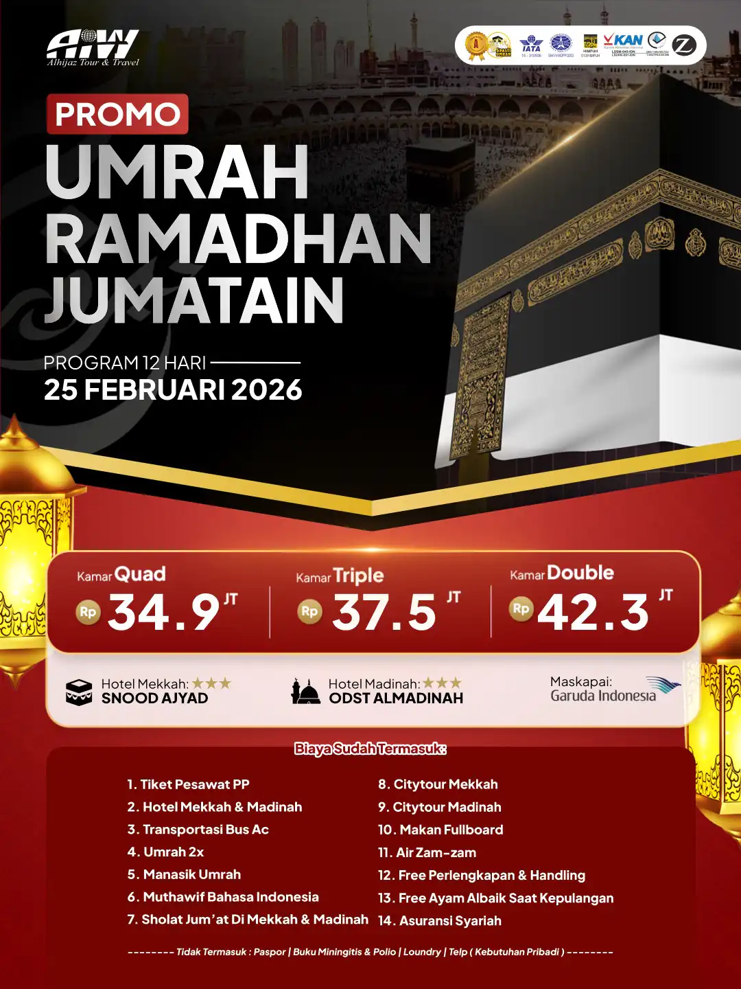 PROMO RAMADHAN JUM'ATAIN 12HR